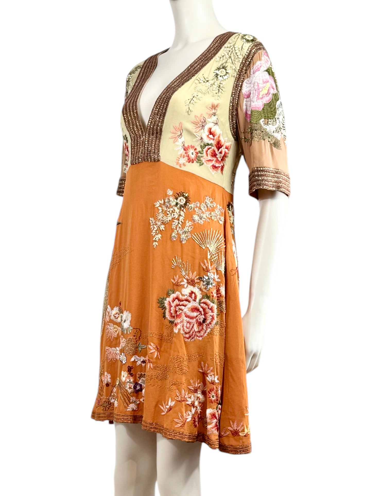 Gucci Frida Giannini Spring 2015 Look 43 Japanese crepe silk dress