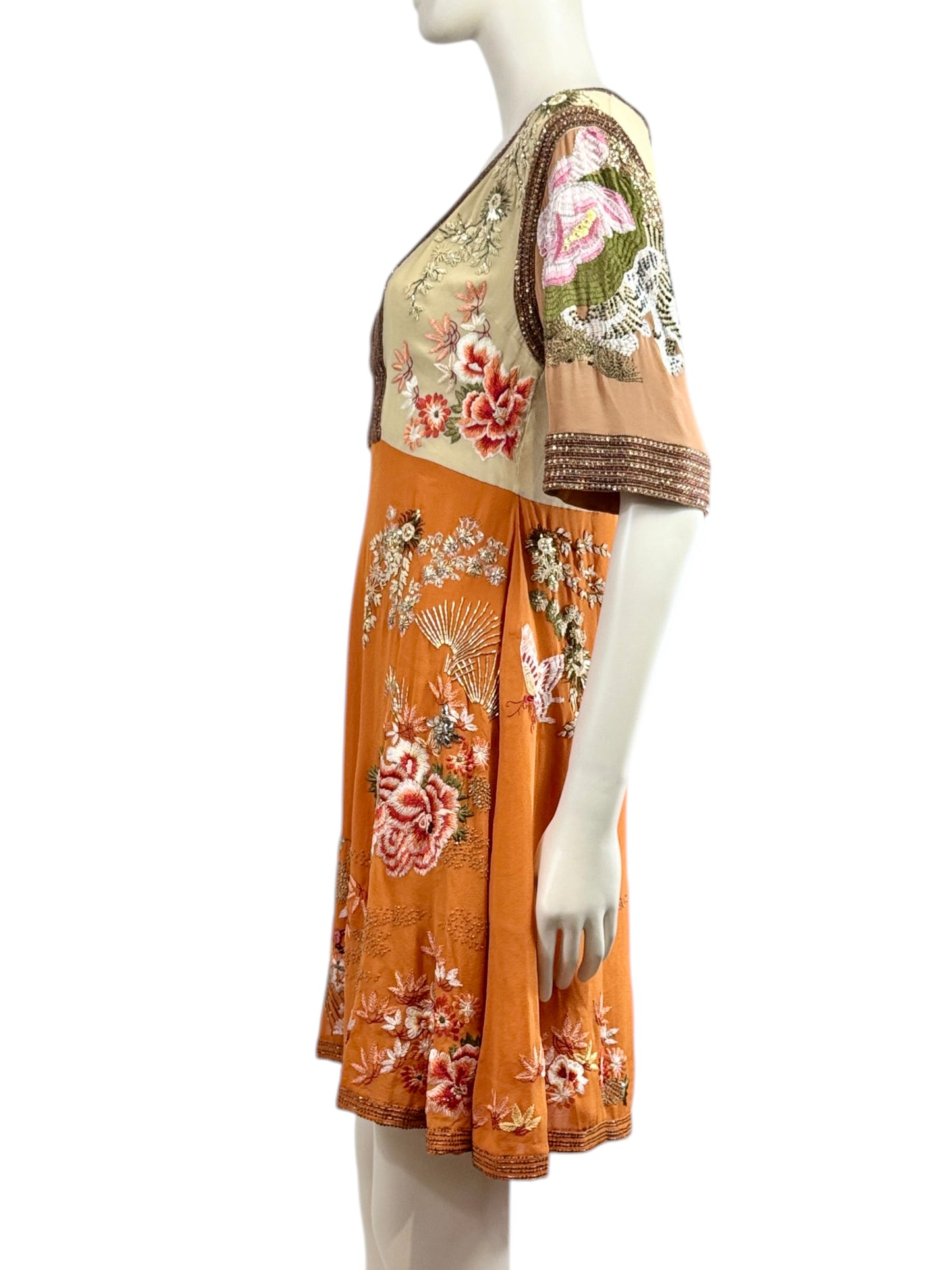 Gucci Frida Giannini Spring 2015 Look 43 Japanese crepe silk dress