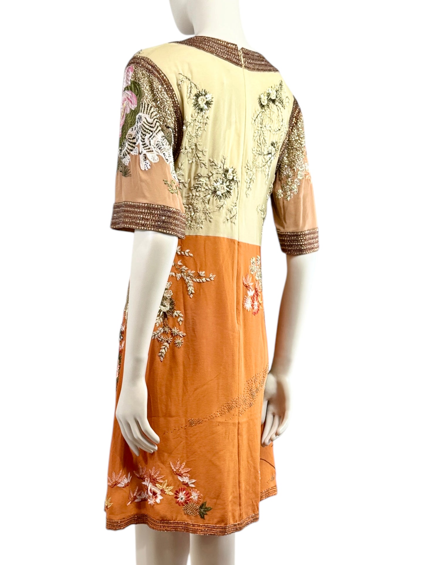 Gucci Frida Giannini Spring 2015 Look 43 Japanese crepe silk dress