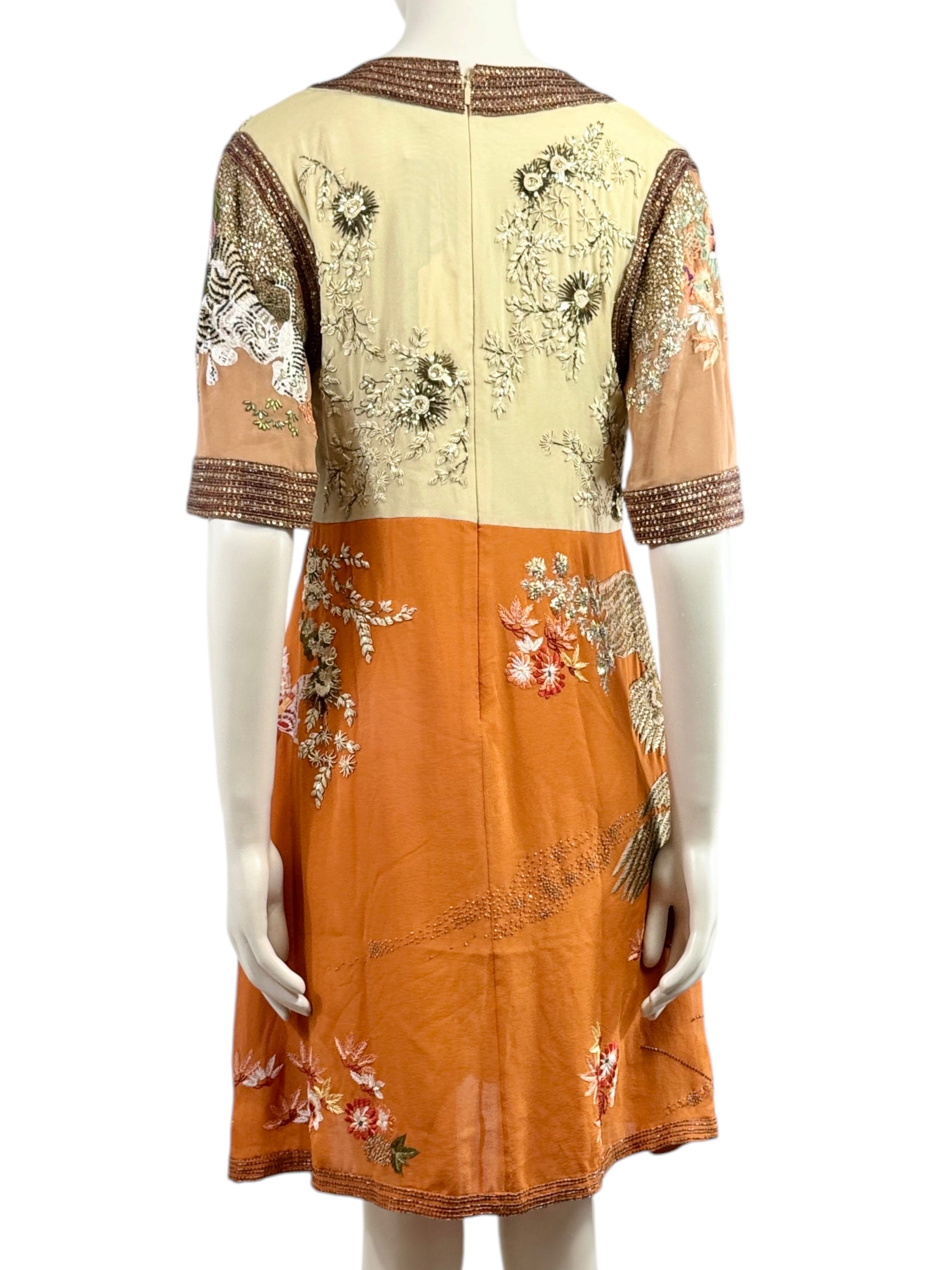 Gucci Frida Giannini Spring 2015 Look 43 Japanese crepe silk dress