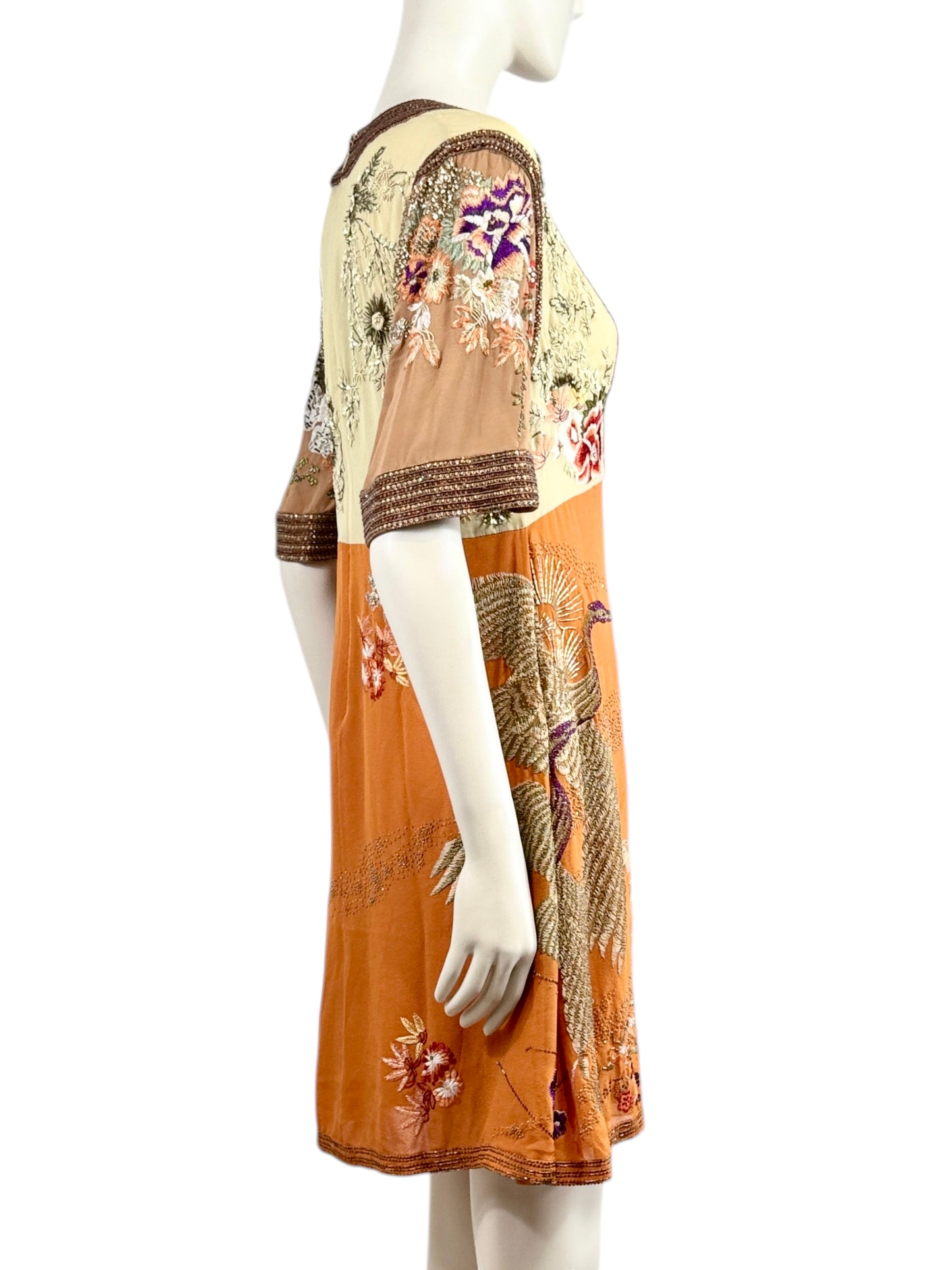 Gucci Frida Giannini Spring 2015 Look 43 Japanese crepe silk dress