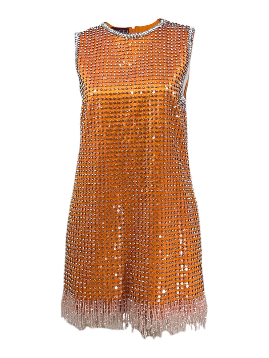 Gucci Sabato de Sarno Spring 2024 crystal silk dress 