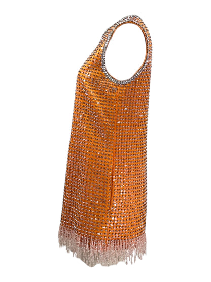 Gucci Sabato de Sarno Spring 2024 crystal silk dress 