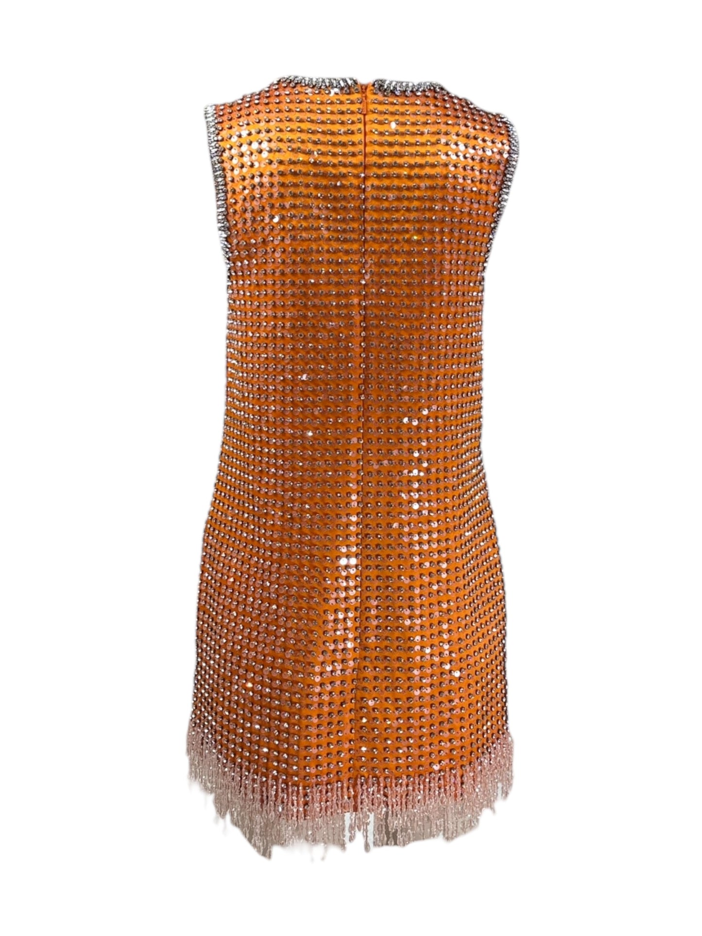 Gucci Sabato de Sarno Spring 2024 crystal silk dress 