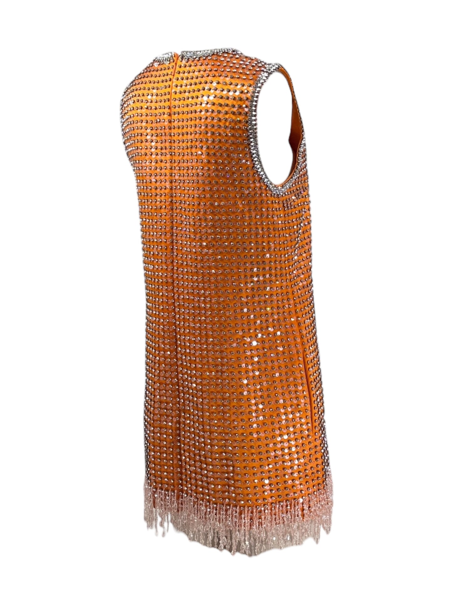 Gucci Sabato de Sarno Spring 2024 crystal silk dress 