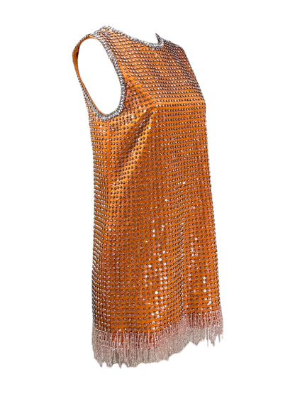 Gucci Sabato de Sarno Spring 2024 crystal silk dress 