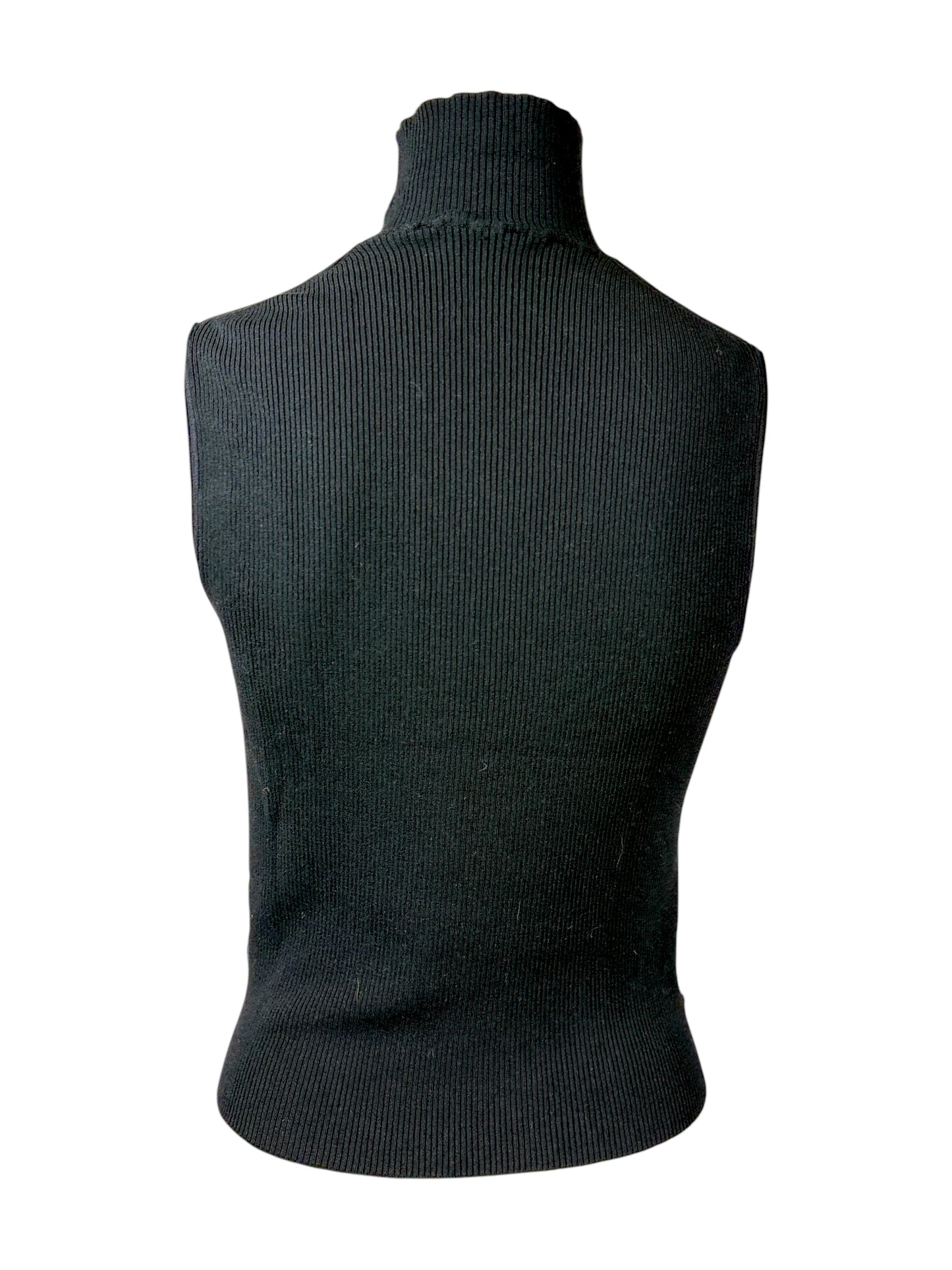 Gucci Tom Ford Fall 2000 GG knit black top