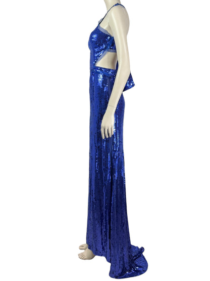 Gucci Tom Ford Fall 2004 Blue dress
