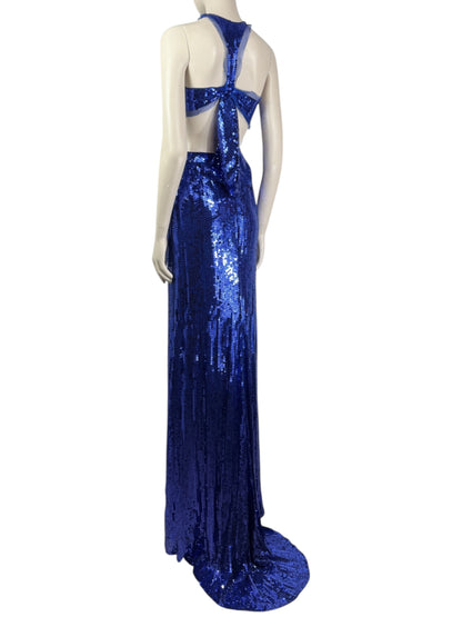 Gucci Tom Ford Fall 2004 Blue dress