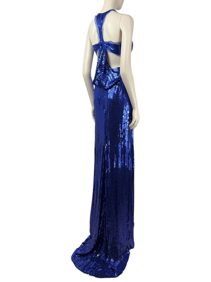 Gucci Tom Ford Fall 2004 Blue dress