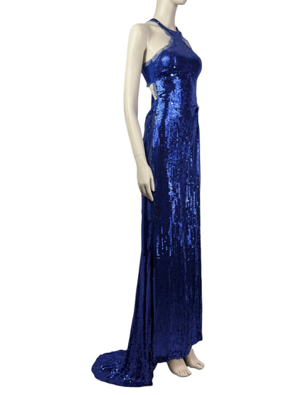 Gucci Tom Ford Fall 2004 Blue dress