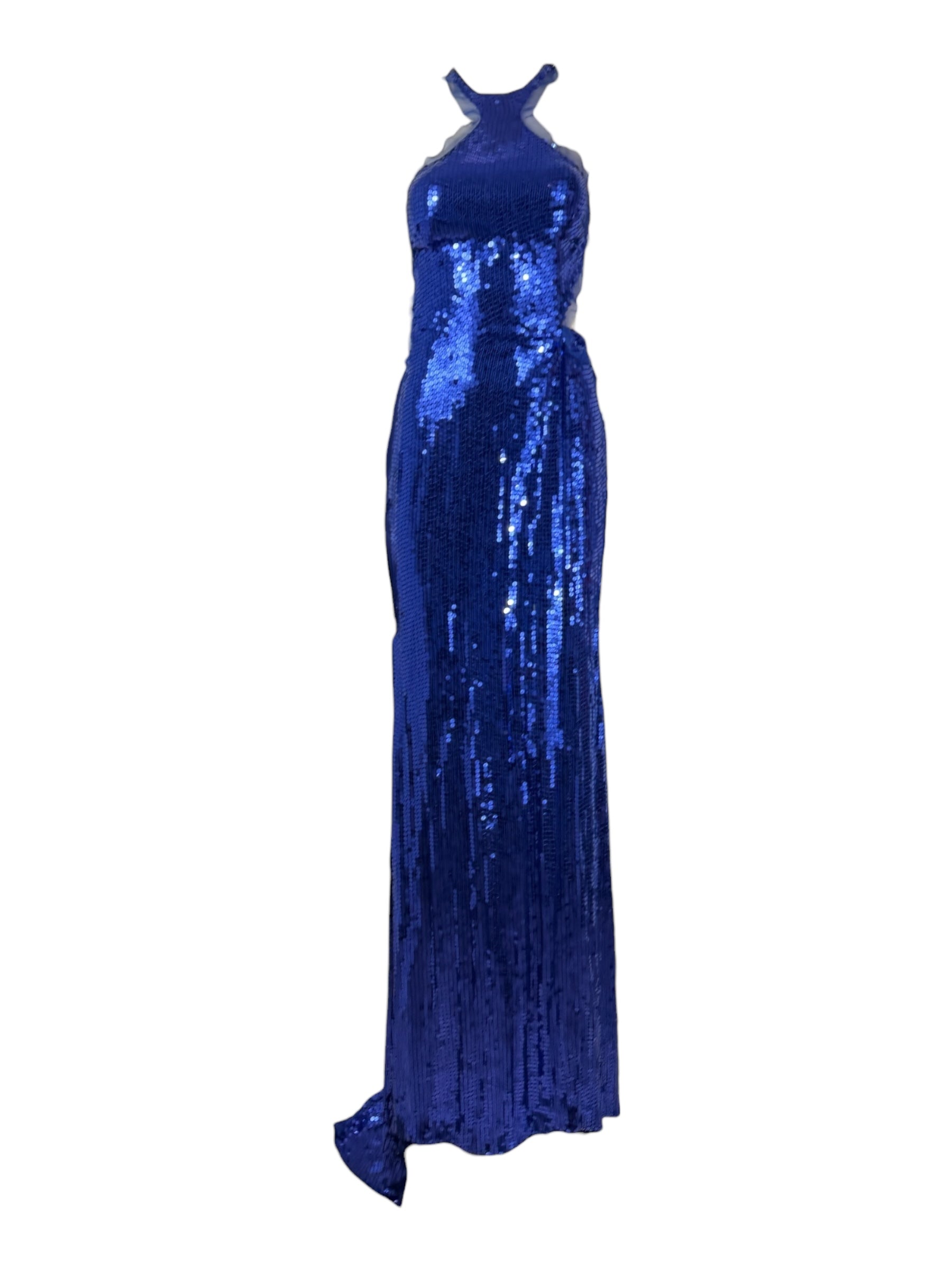 Gucci Tom Ford Fall 2004 Blue dress