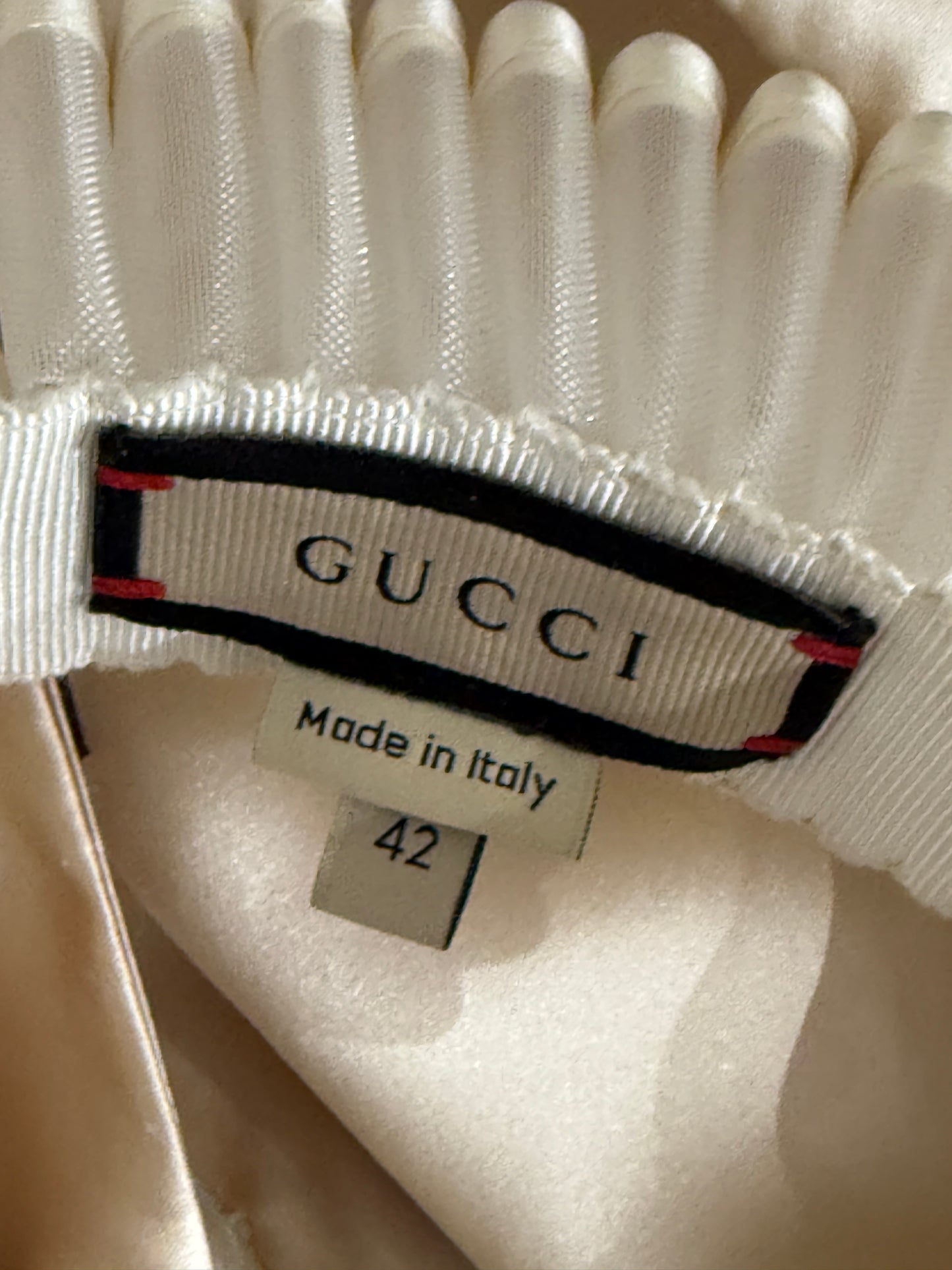Gucci Unicum Alessandro Michele maxi collar dress