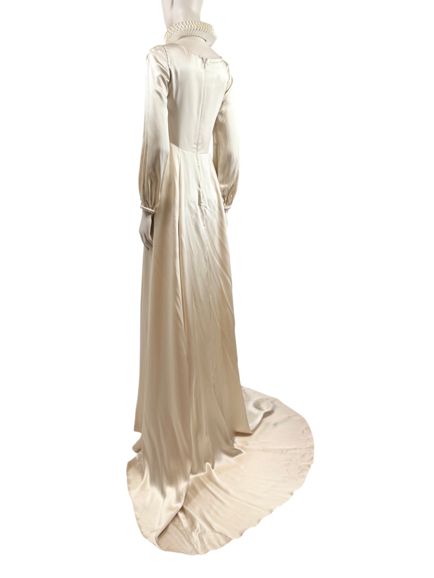 Gucci Unicum Alessandro Michele maxi collar dress