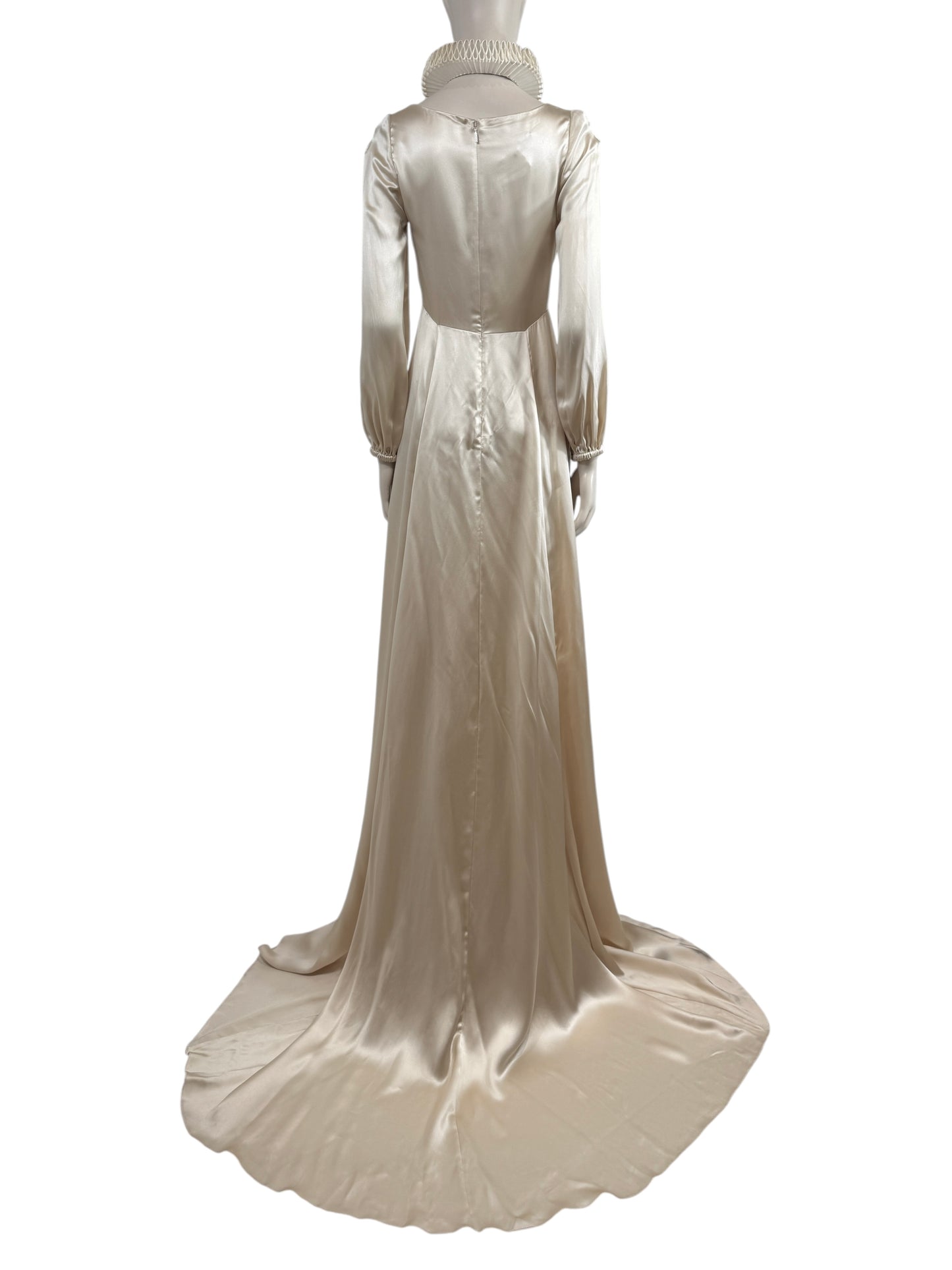 Gucci Unicum Alessandro Michele maxi collar dress