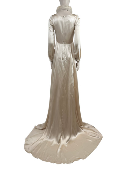 Gucci Unicum Alessandro Michele maxi collar dress
