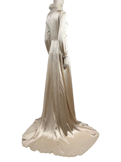 Gucci Unicum Alessandro Michele maxi collar dress