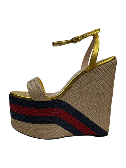 Gucci rope web platform