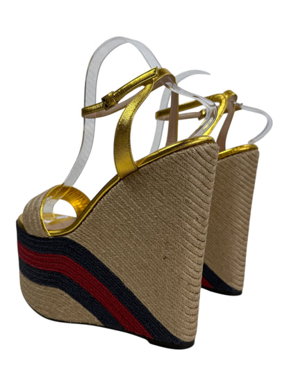 Gucci rope web platform