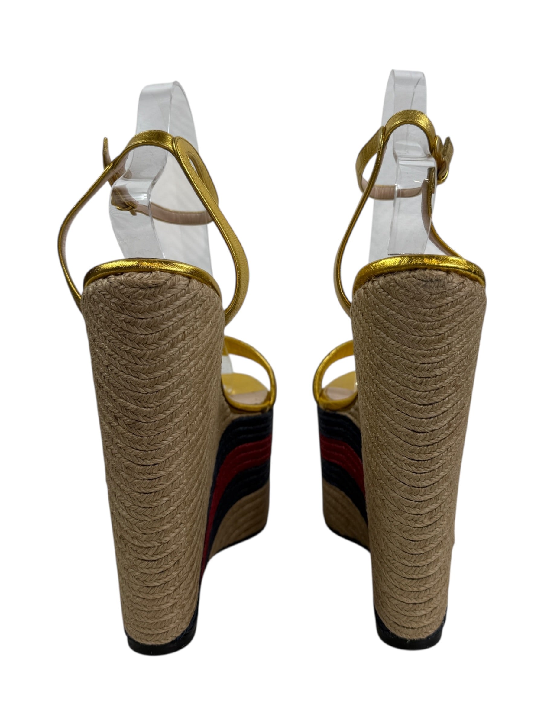 Gucci rope web platform