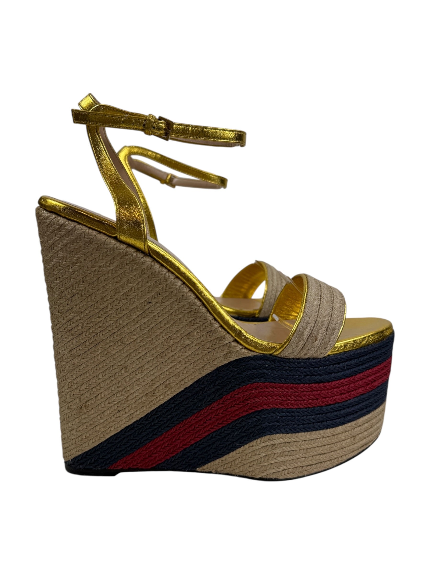 Gucci rope web platform