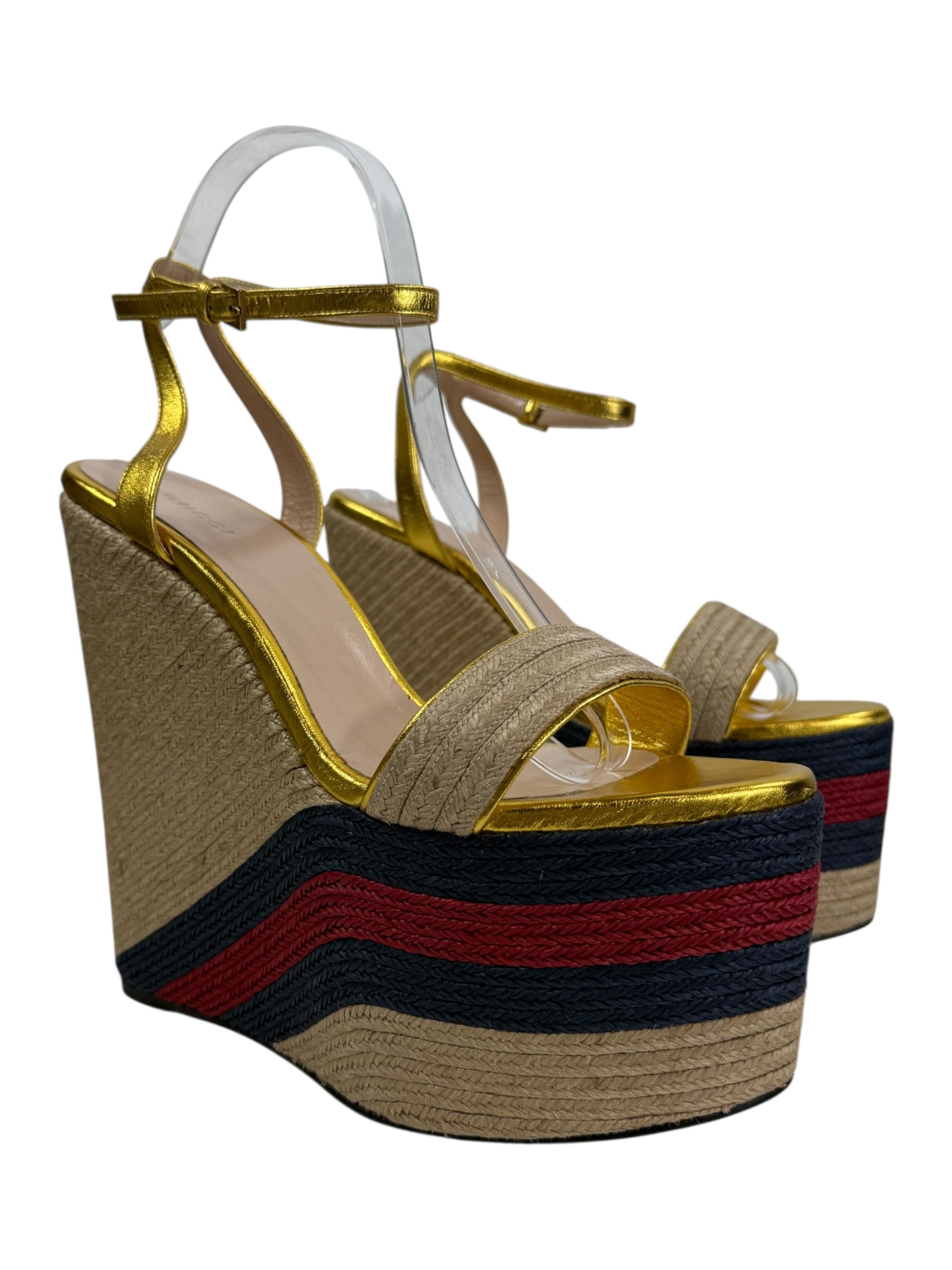 Gucci rope web platform
