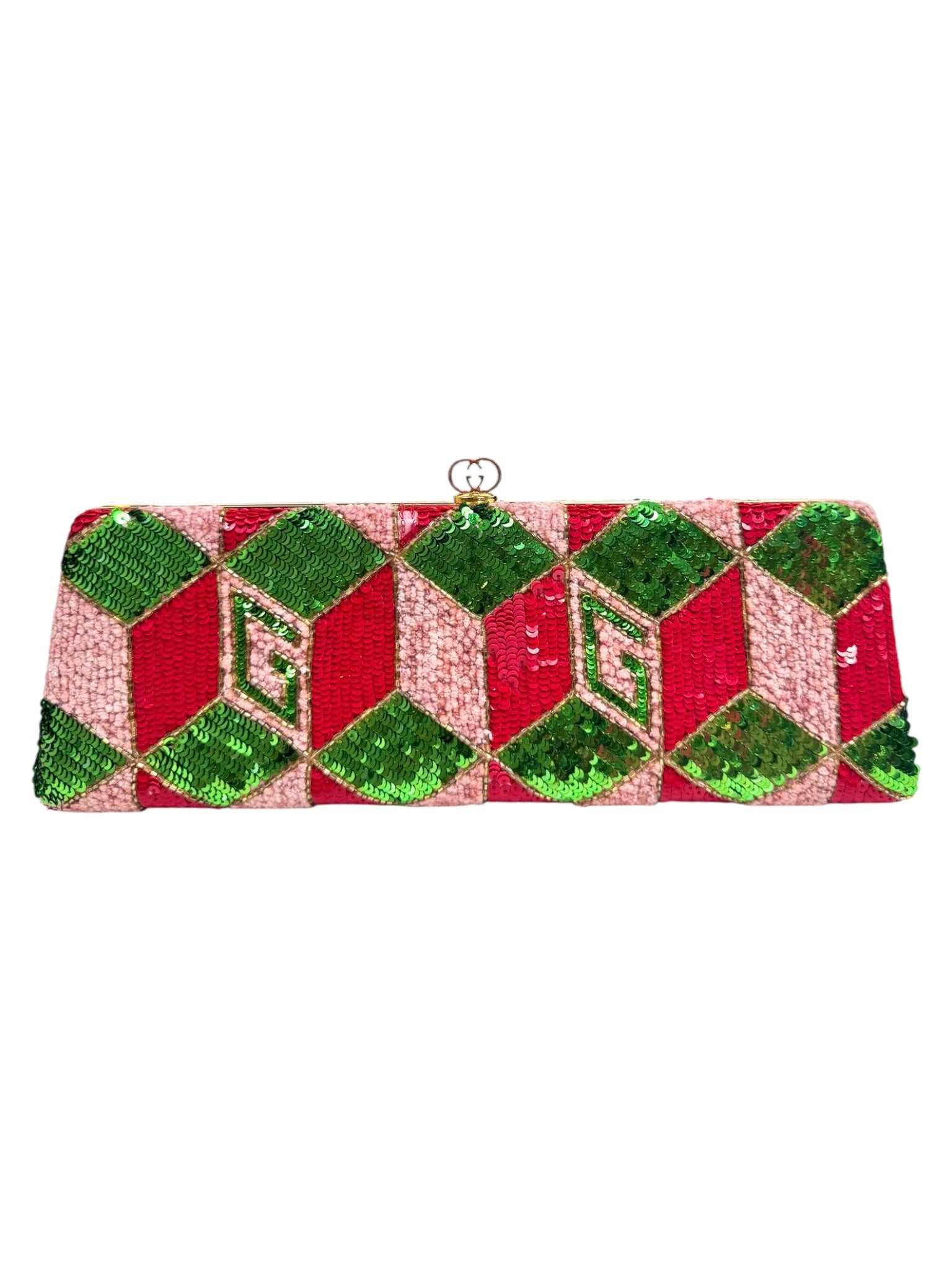 Gucci sequined minaudiere