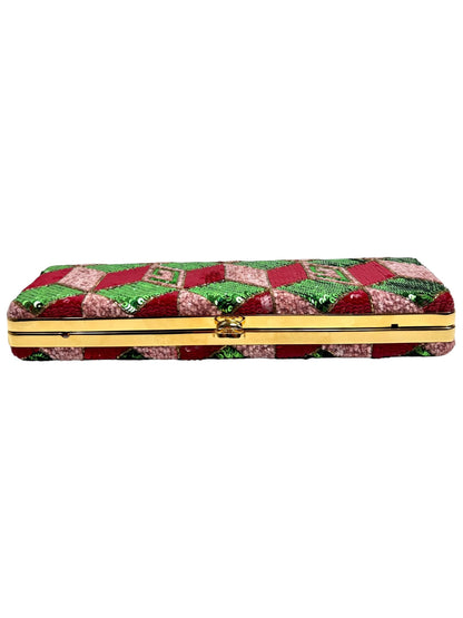 Gucci sequined minaudiere