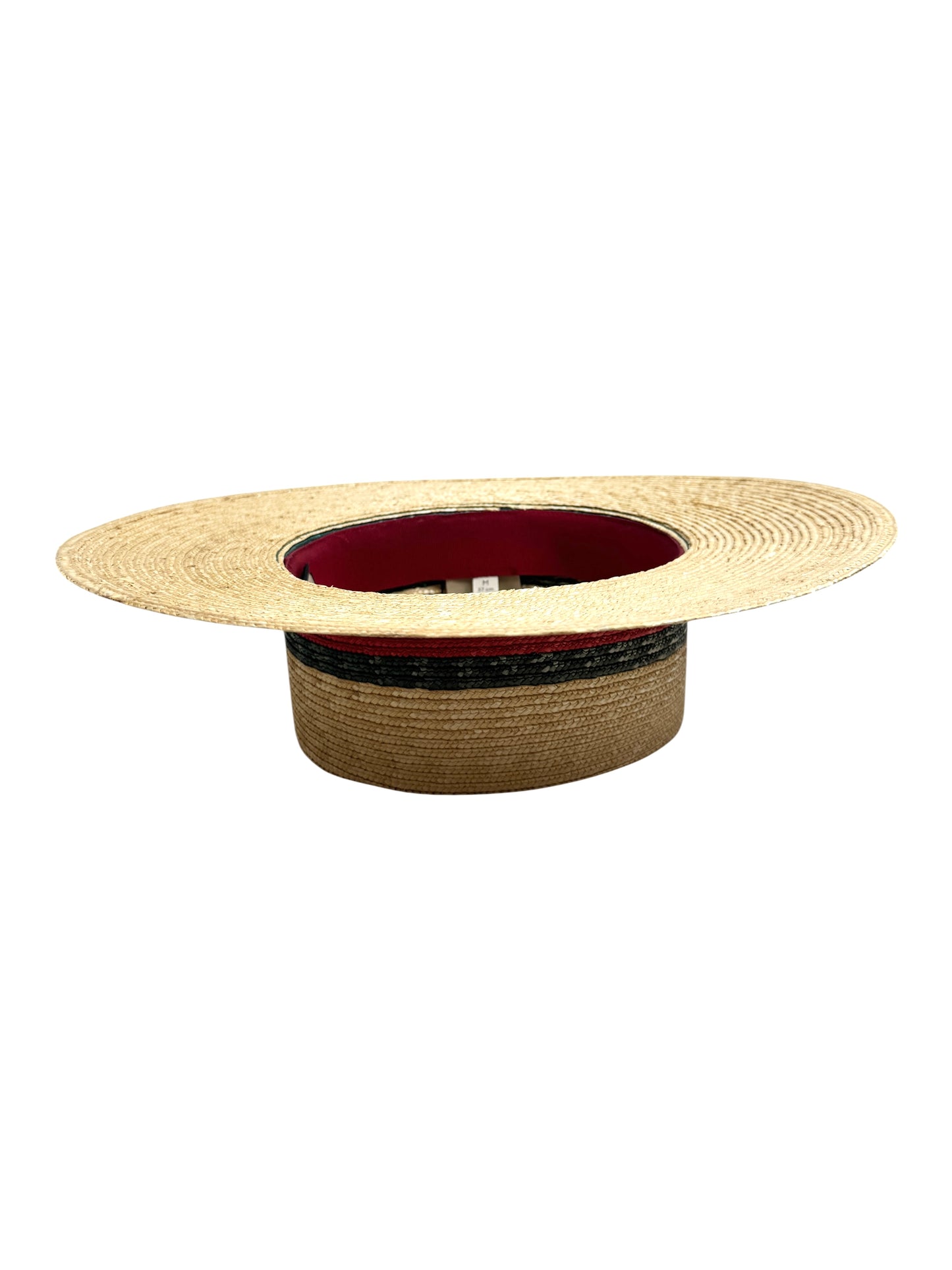 Gucci straw hat pompom