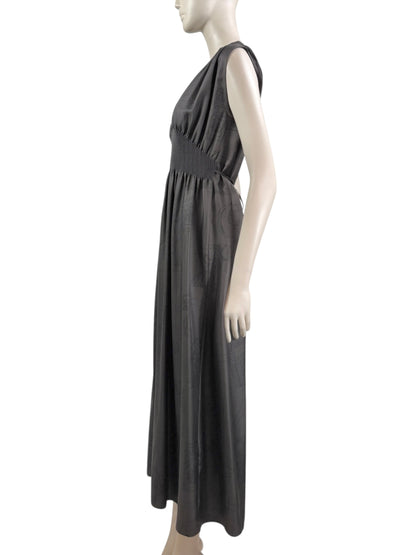 Hermes en désordre finesse silk printed dress