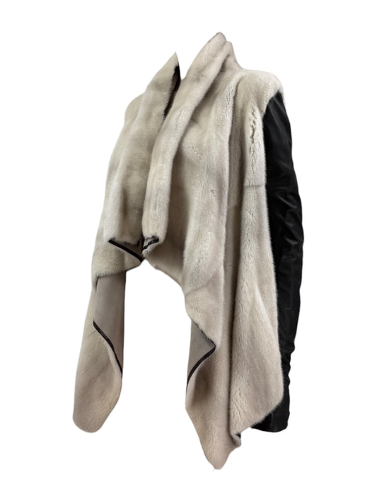Hun Rick Owens Mink Jacket kangaroo