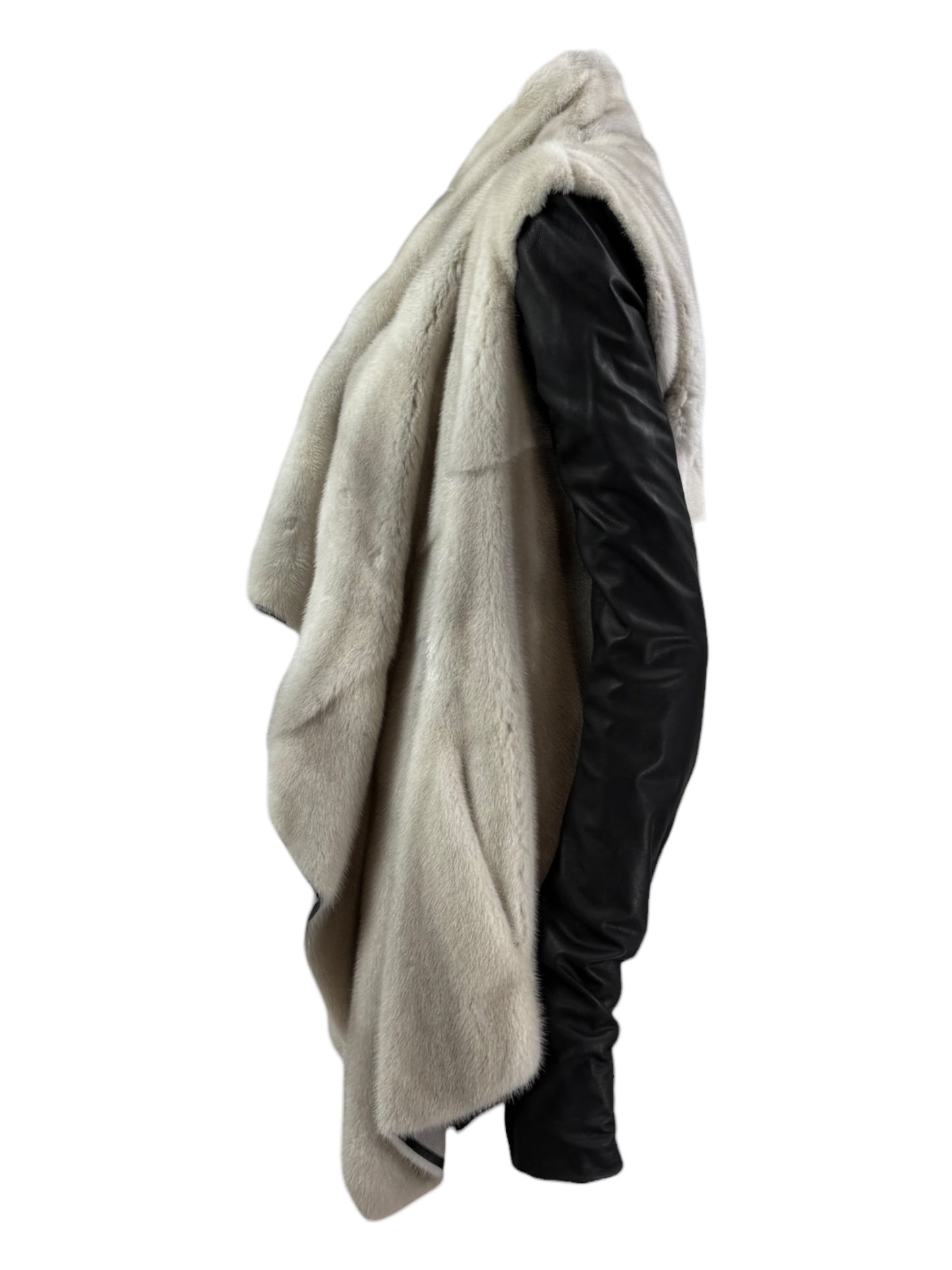 Hun Rick Owens Mink Jacket kangaroo