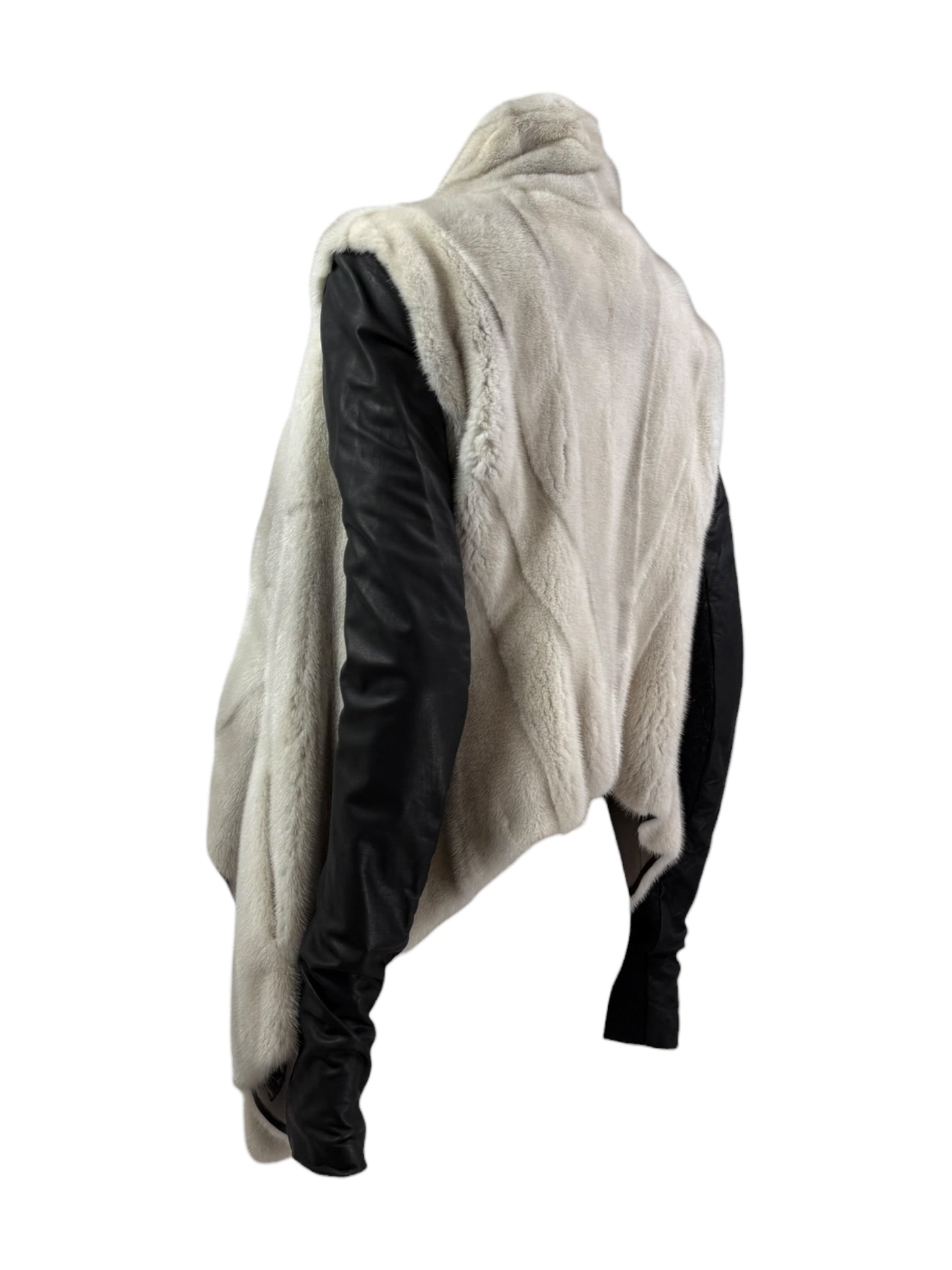 Hun Rick Owens Mink Jacket kangaroo