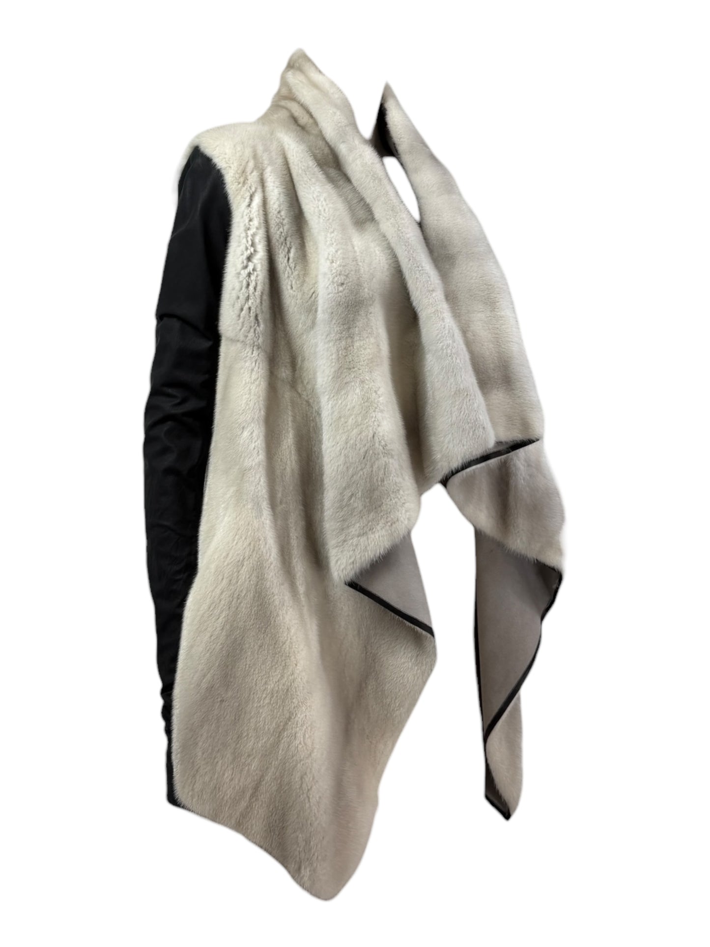 Hun Rick Owens Mink Jacket kangaroo