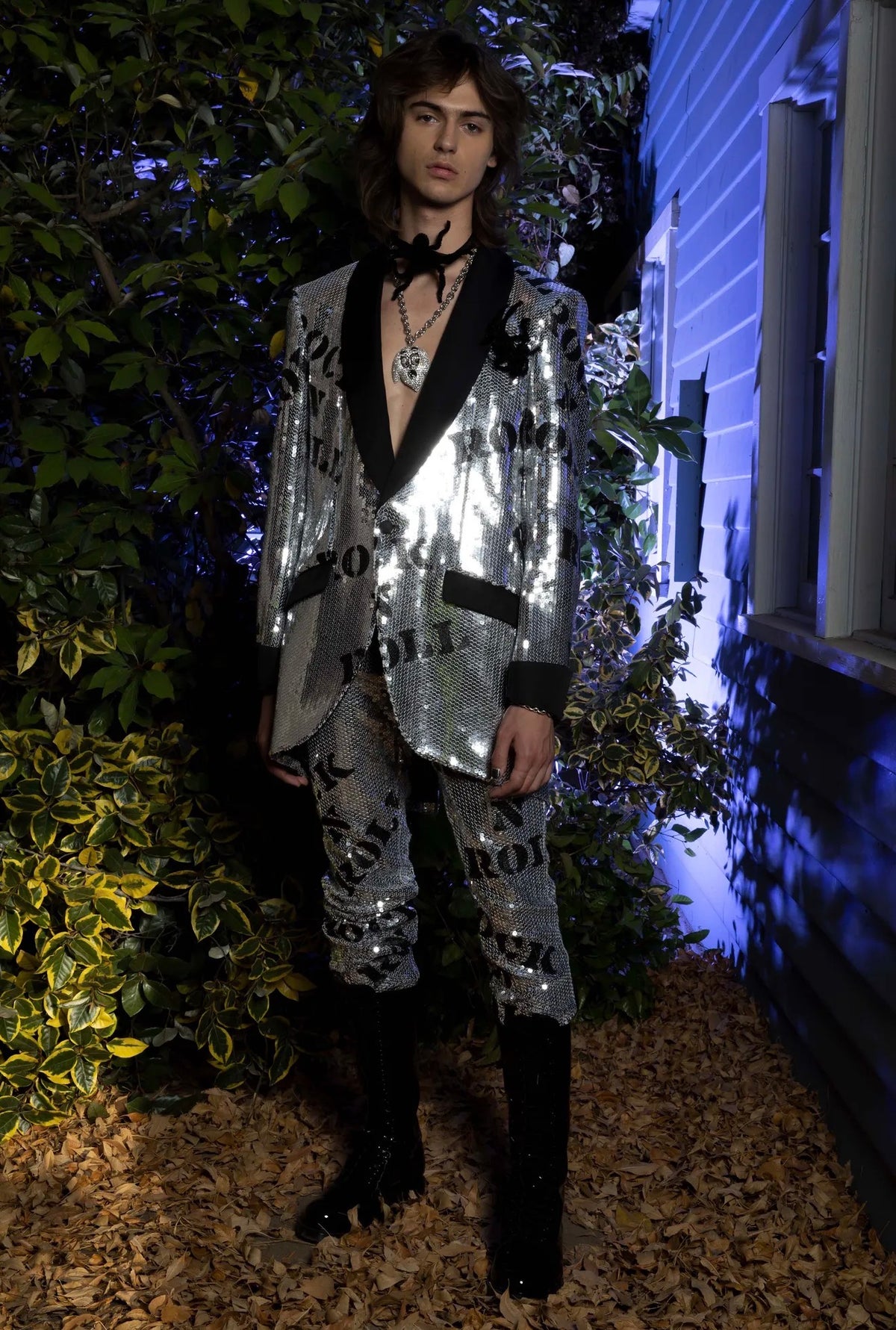 Moschino Couture X Jeremy Scott Menswear Printemps/Eté 2020 Look 72