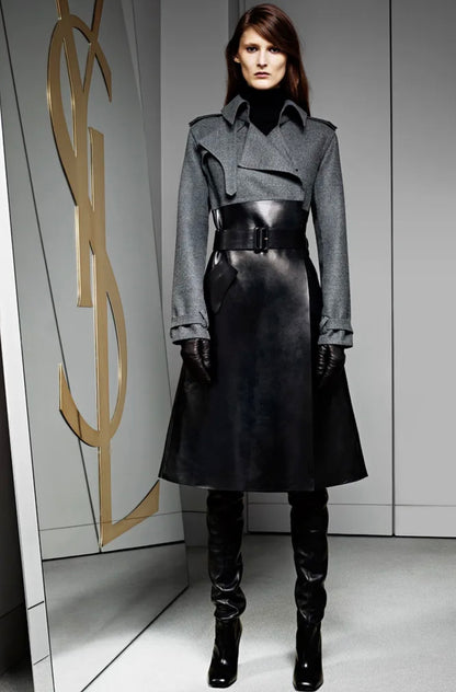 Yves Saint Laurent X Stefano Pilati Prefall 2012 Look 1