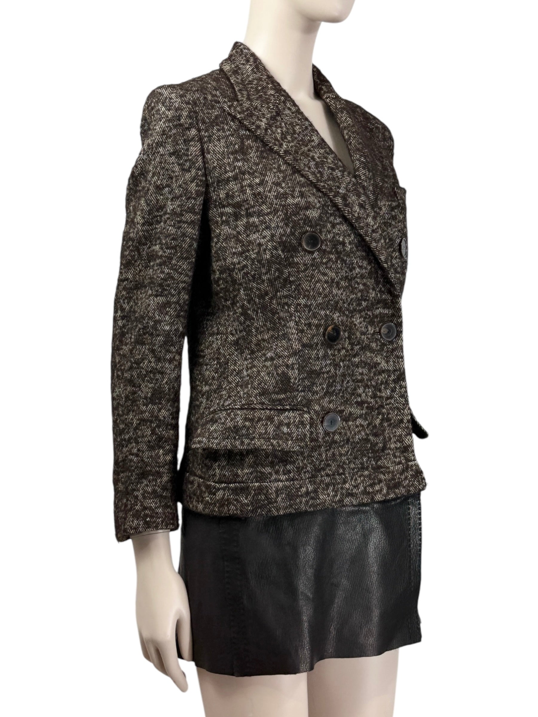 Jean Paul Gaultier Fall 2011 Tweed coat