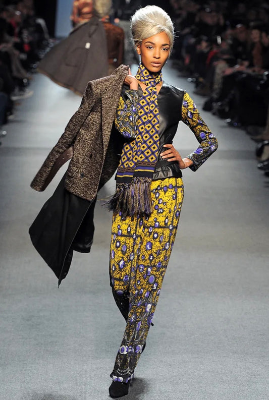 Jean Paul Gaultier Fall 2011 Tweed coat