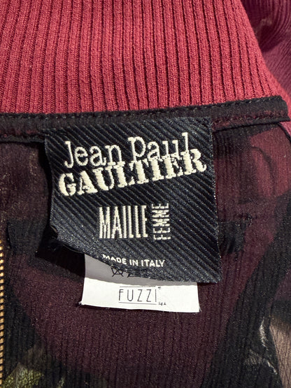 Jean Paul Gaultier Spring 2007 Retrospective crepe chiffon blouson
