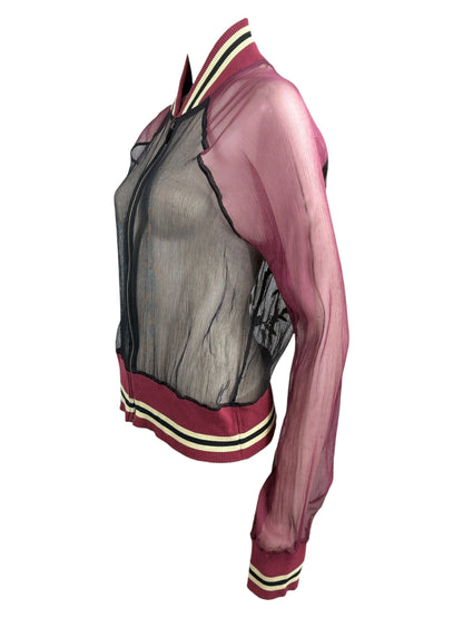 Jean Paul Gaultier Spring 2007 Retrospective crepe chiffon blouson