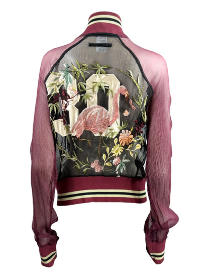 Jean Paul Gaultier Spring 2007 Retrospective crepe chiffon blouson