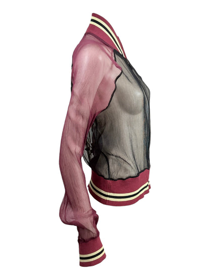 Jean Paul Gaultier Spring 2007 Retrospective crepe chiffon blouson
