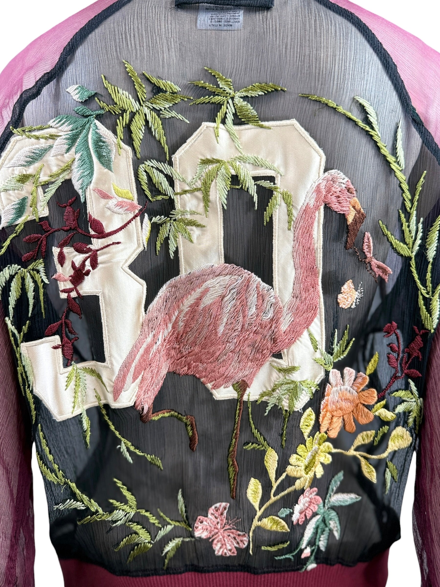 Jean Paul Gaultier Spring 2007 Retrospective crepe chiffon blouson