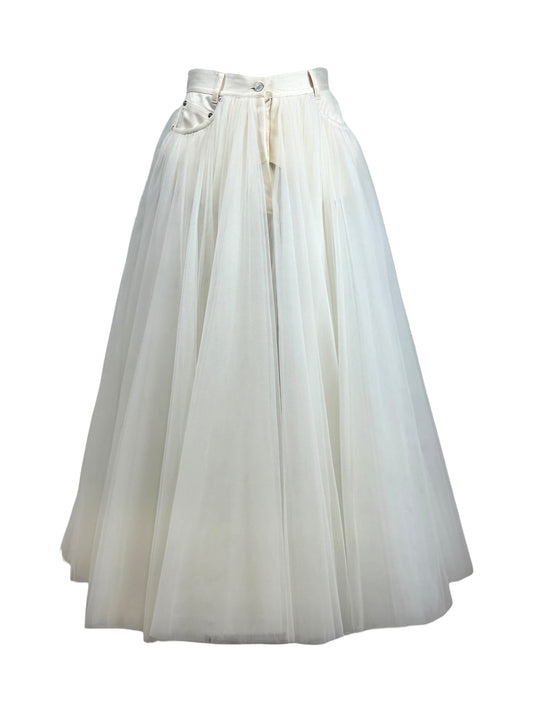 Jean Paul Gaultier Spring 2007 Retrospective tutu tulle white skirt