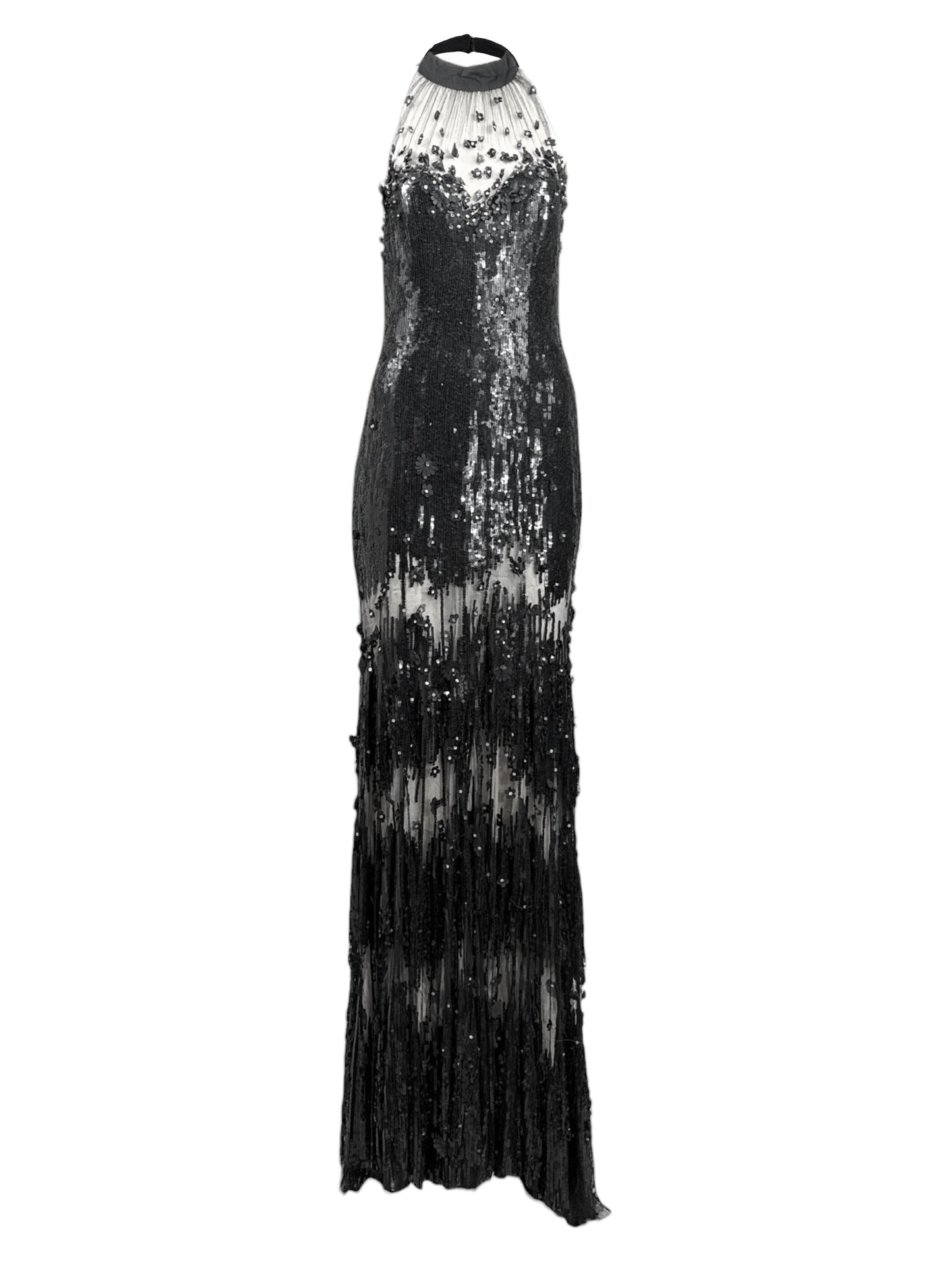 Jenny Packham Fall 2008 Long sequined dress