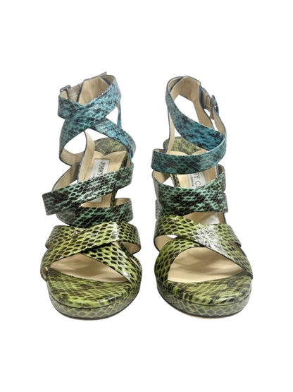 Jimmy Choo Dido snakeskin sandal