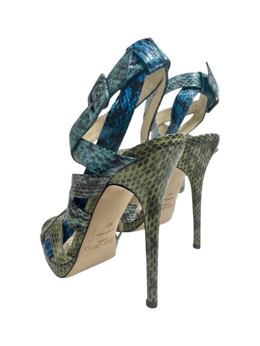 Jimmy Choo Dido snakeskin sandal