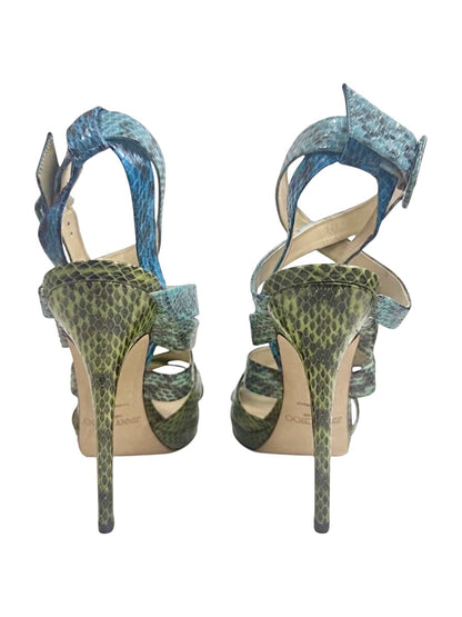 Jimmy Choo Dido snakeskin sandal