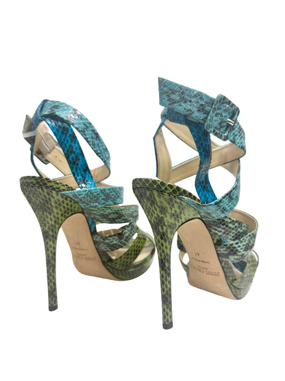 Jimmy Choo Dido snakeskin sandal