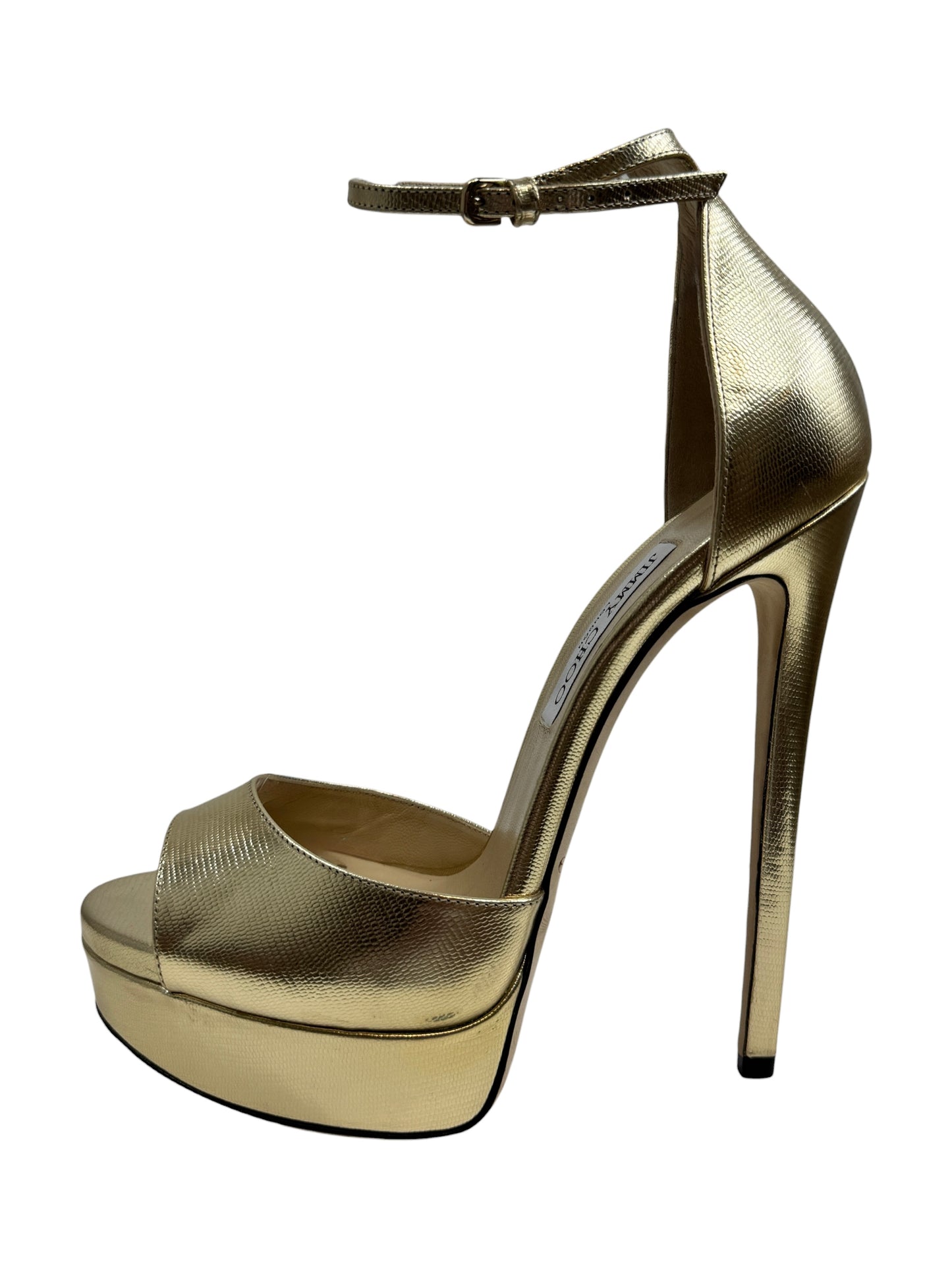 Jimmy Choo Max gold sandal